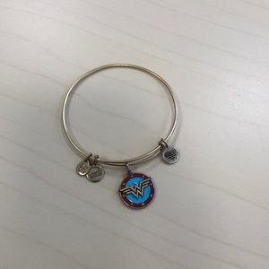 Alex and ani wonder woman charm bangle